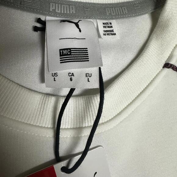 Puma Nipsey Hussle the marathon continues White crewneck sweatshirt large - Picture 2 of 6